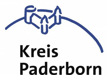 Logo Kreis Paderborn mit Hintergrund